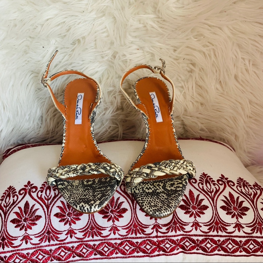 SOLDAuth Oscar de la Renta Python Snakeskin